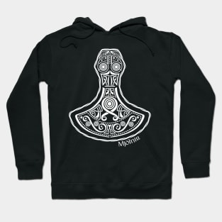 Mjölnir - White Design Hoodie